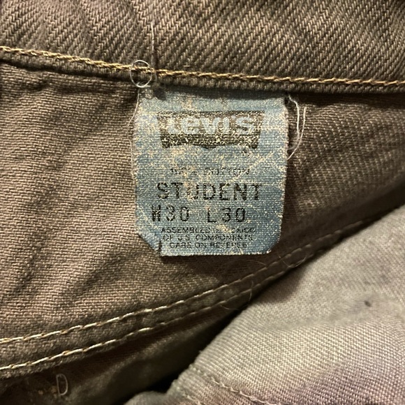Vintage Levi’s 550’s STUDENT Fit W30 L30 - Picture 4 of 10